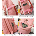 Girls' School Backpack Set 5-in-1 