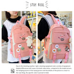 Girls' School Backpack Set 5-in-1 