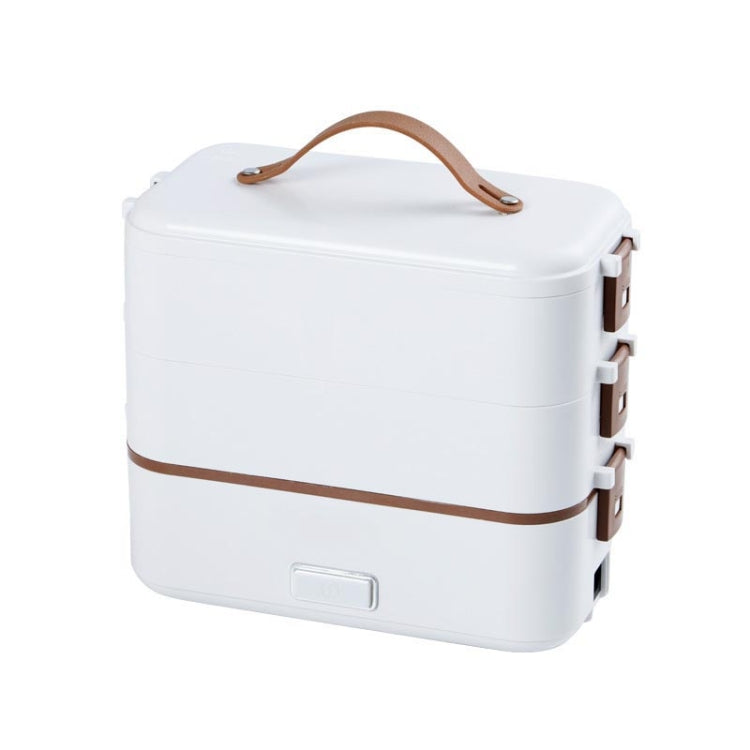 White Electric Lunch Box 1.2L