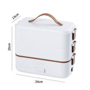 White Electric Lunch Box 1.2L