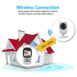 Baby Monitor SP990 2.4" LCD - EU Plug