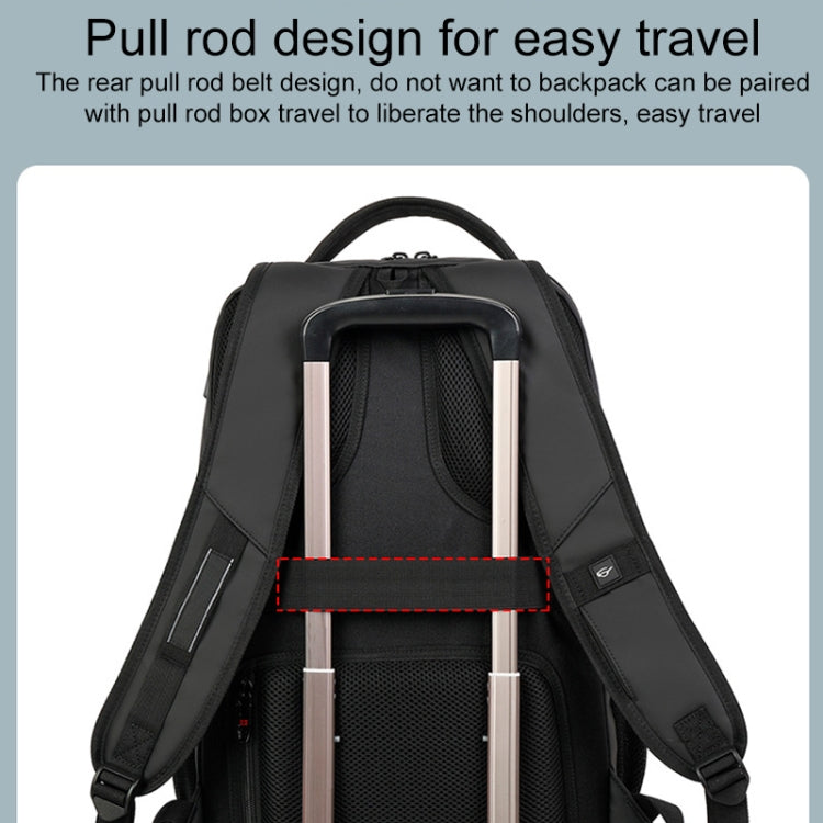 Waterproof School Backpack 17" – USB