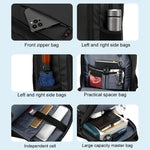 Waterproof School Backpack 17" – USB