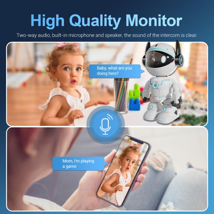 Smart Robot Camera ESCAM PT205 5G – US Plug