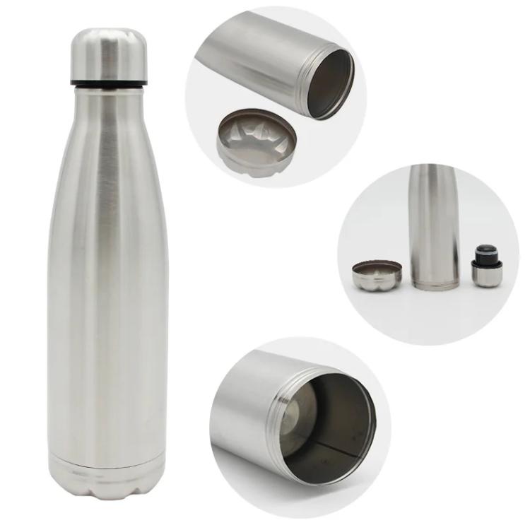 Stainless Steel Vacuum Cup 750ml with Hidden Storage
