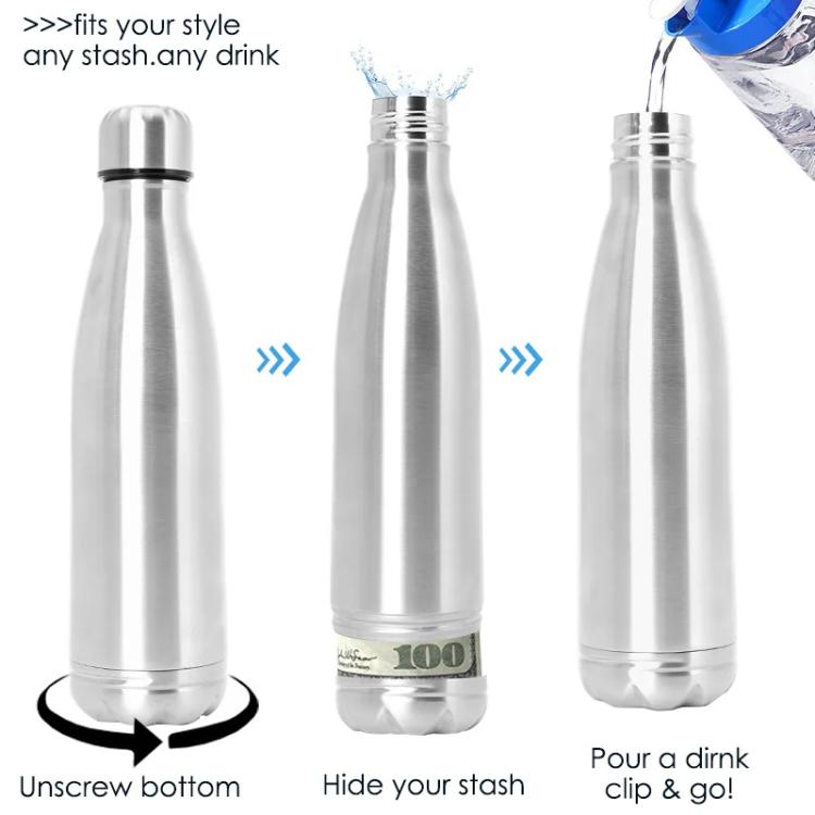 Stainless Steel Vacuum Cup 750ml with Hidden Storage