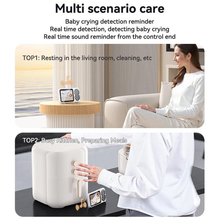 Yesido KM26 Baby Monitor 3.5" TFT - UK Plug