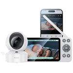 Baby Monitor Yesido KM28 5" LCD, WiFi, UK Plug