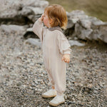 Benzdeer Toddler Long Sleeve Jumpsuit 66cm (Apricot)