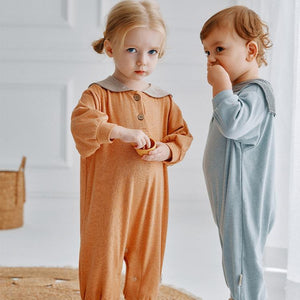 Benzdeer Toddler Long Sleeve Jumpsuit 66cm (Blue)