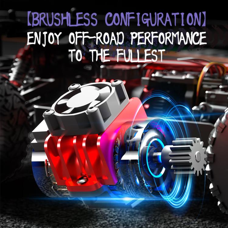 JJR/C C8826 1:10 4WD High-Speed RC Car (Pink)