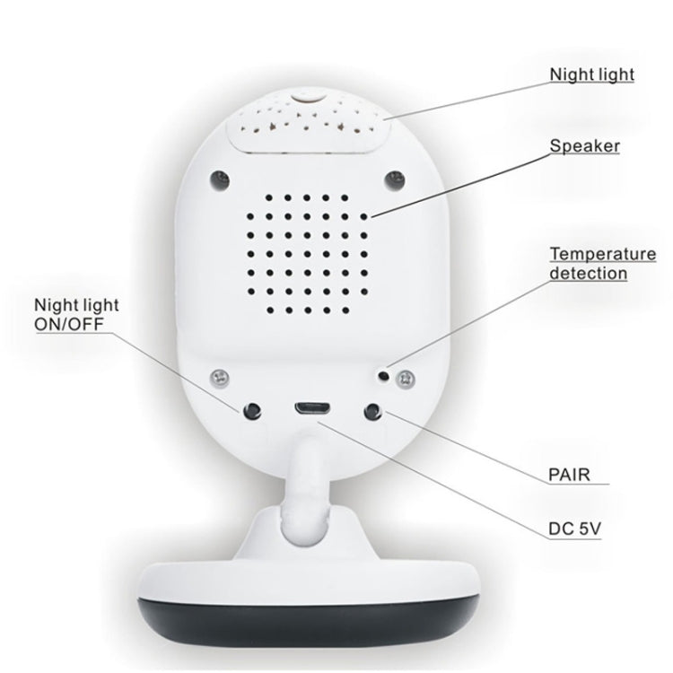 Baby Monitor BM-SP820 2.4" LCD 