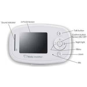 Baby Monitor BM-SP820 2.4" LCD 