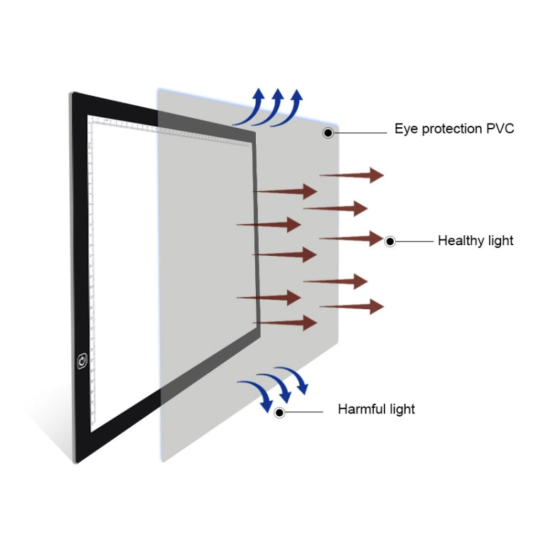 A3 LED Copy Board - Ultra-Thin, USB Powered 