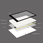 A4 LED Dimmable Drawing Board – 3 Brightness Levels 