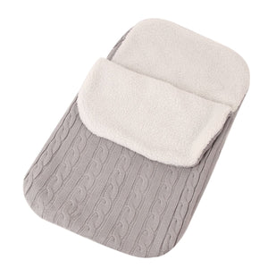 Baby Swaddle Sleeping Bag –Light Grey