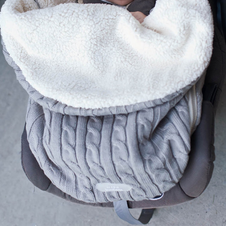 Baby Swaddle Sleeping Bag –Light Grey