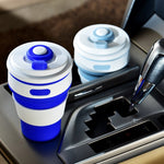 Folding Silicone Travel Coffee Cup 350ml 