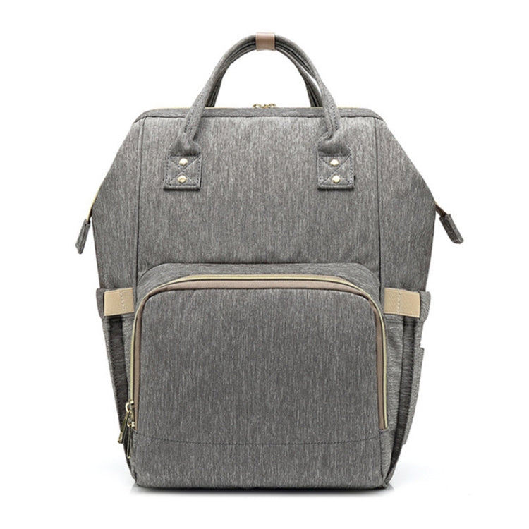 Light Grey Waterproof Diaper Backpack