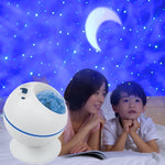 Starry Sky LED Projection Night Light for Kids