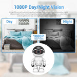 ESCAM PT205 1080P Robot WiFi IP Camera – US Plug