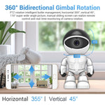 ESCAM PT205 1080P Robot WiFi IP Camera – US Plug