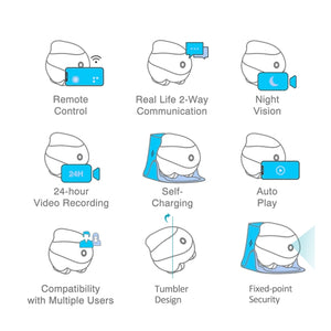 Smart Home Robot Camera EBO SE 1080P 