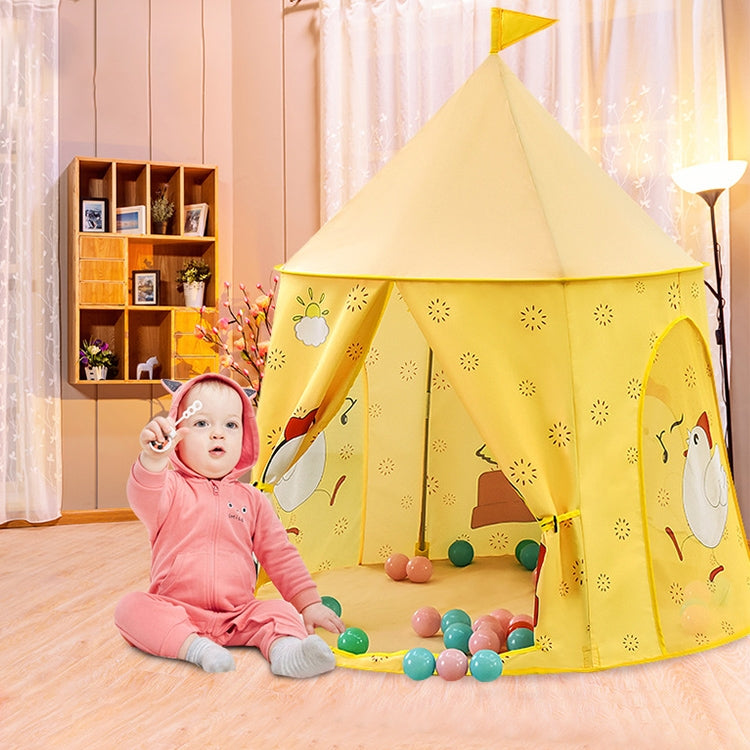 Kids Chick Pattern Play Tent