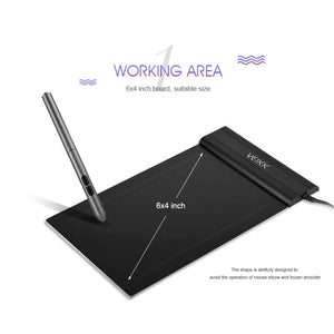 VEIKK S640 Graphic Tablet – 6x4" Area, 5080 LPI