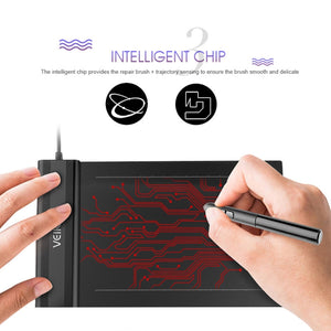 VEIKK S640 Graphic Tablet – 6x4" Area, 5080 LPI