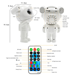 Astronaut Starry Sky Projection Lamp