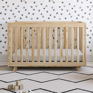 Beckett 3-in-1 Convertible Crib – GREENGUARD Gold Certified, Converts from Crib to Toddler Bed, Fits Standard Full-Size Mattress by OEING