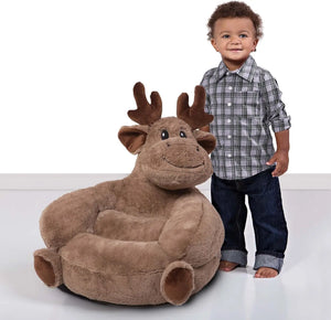 Plush Moose Chair for Toddlers – Cozy Comfort and Fun Design