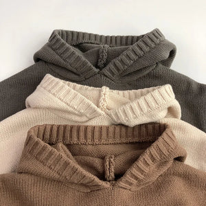 Cotton Hooded Sweater for Kids – 1-6 Years – Autumn