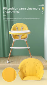 Universal 3-in-1 Adjustable High Chair for Toddlers and Kids