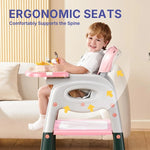 XMSJ 3-in-1 Convertible High Chair