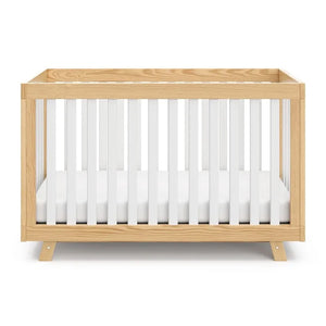 Beckett 3-in-1 Convertible Crib – GREENGUARD Gold Certified, Converts from Crib to Toddler Bed, Fits Standard Full-Size Mattress by OEING