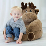 Plush Moose Chair for Toddlers – Cozy Comfort and Fun Design