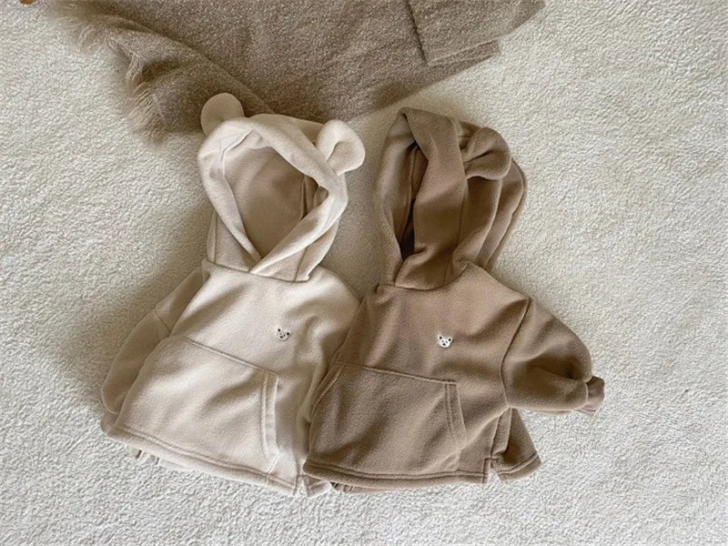 Facejoyous Baby Hoodie – Soft Cotton Animal Print Hoodie for Spring & Autumn (0-36 Months)