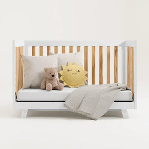 Beckett 3-in-1 Convertible Crib – GREENGUARD Gold Certified, Converts from Crib to Toddler Bed, Fits Standard Full-Size Mattress by OEING