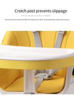 Universal 3-in-1 Adjustable High Chair for Toddlers and Kids