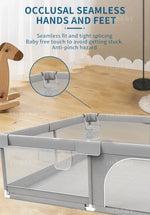 "IMBABY Cozy Corner — Safe and Stylish Playpen for Your Baby"