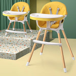 Universal 3-in-1 Adjustable High Chair for Toddlers and Kids