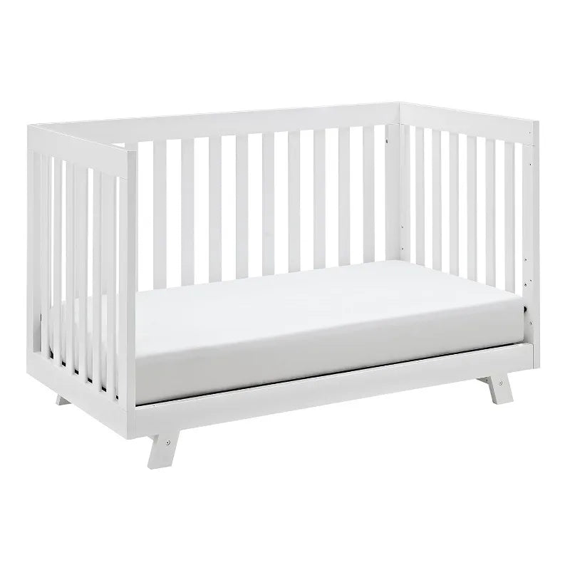 Beckett 3-in-1 Convertible Crib – GREENGUARD Gold Certified, Converts from Crib to Toddler Bed, Fits Standard Full-Size Mattress by OEING