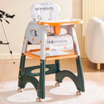 XMSJ 3-in-1 Convertible High Chair