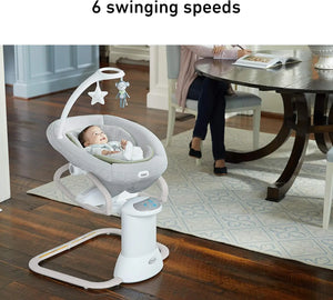  Soothe My Way Swing with Detachable Rocker, Madden