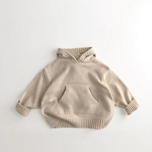 Cotton Hooded Sweater for Kids – 1-6 Years – Autumn