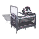 Comfortable Changing Table with Bassinet and Canopy – Compact, Versatile Baby Care Station