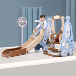 Cartoon Car Swing & Slide Play Set