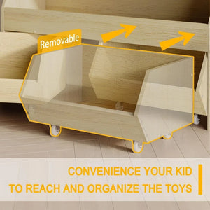 XMSJ Toy Storage Organizer with Wheels — The Perfect Storage Solution